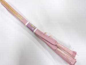 未使用品　正絹　手組帯締め